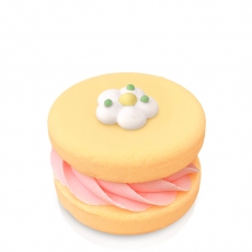 Macarons Yellow Daisy